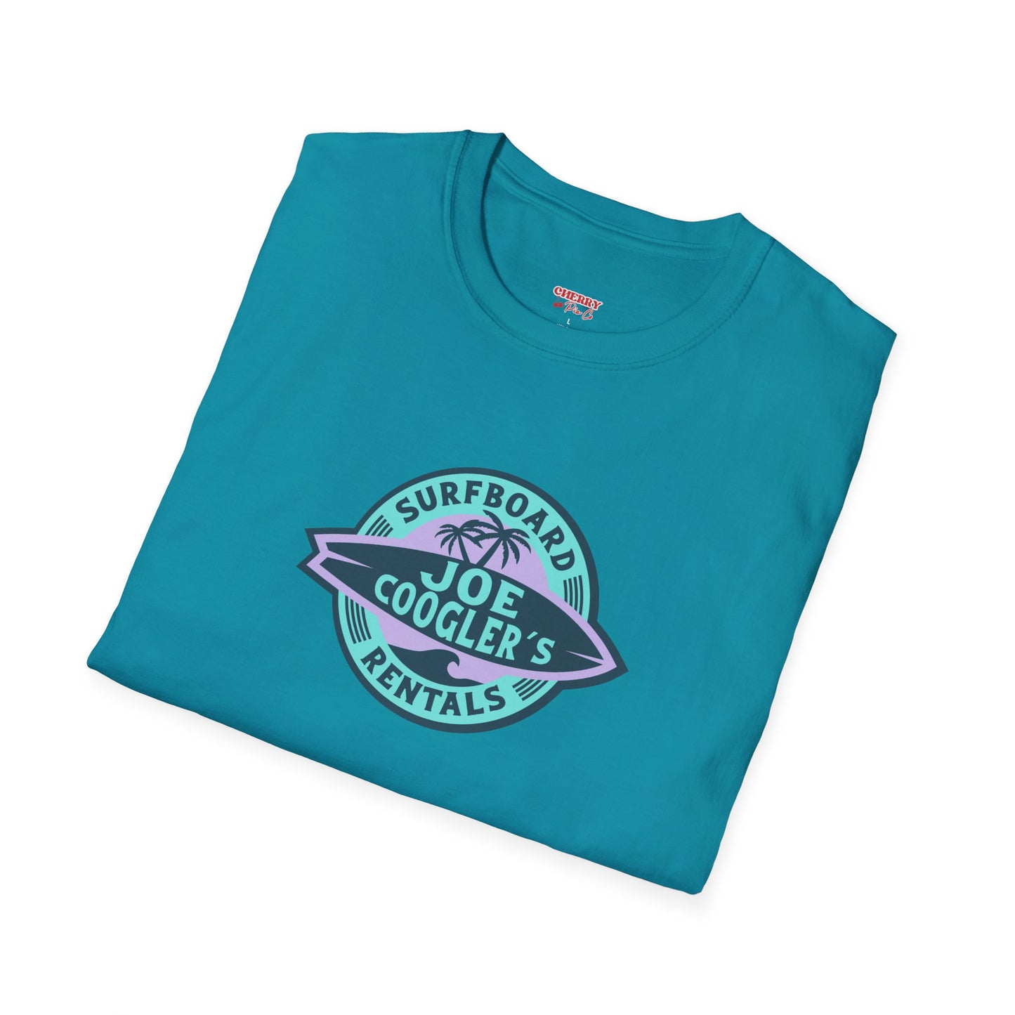 UNISEX Surfboard Rentals Retro Unisex Softstyle T-Shirt