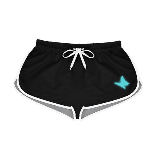 Butterfly Print Women's Relaxed Shorts - Comfortable Summer Loungewear