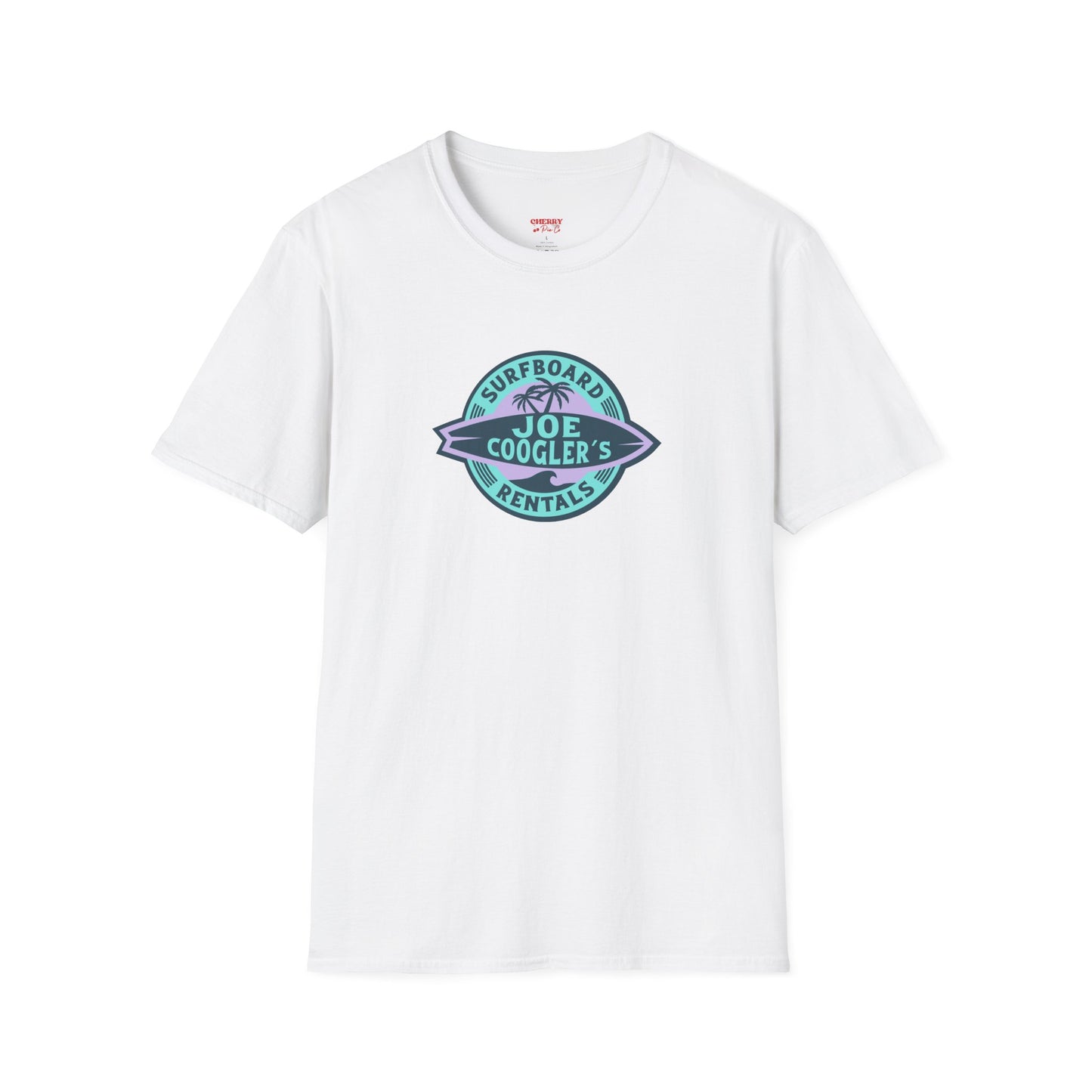 UNISEX Surfboard Rentals Retro Unisex Softstyle T-Shirt