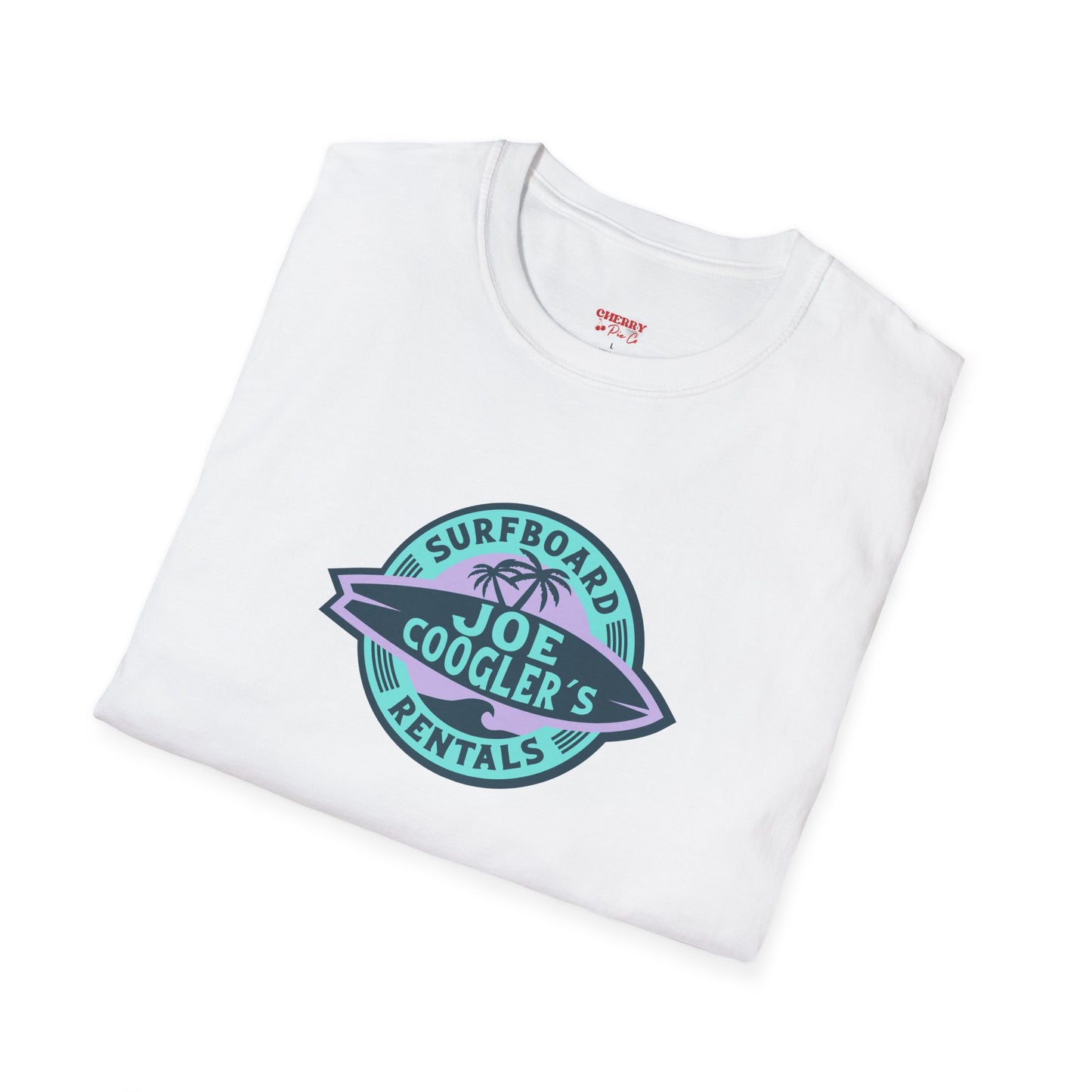 UNISEX Surfboard Rentals Retro Unisex Softstyle T-Shirt