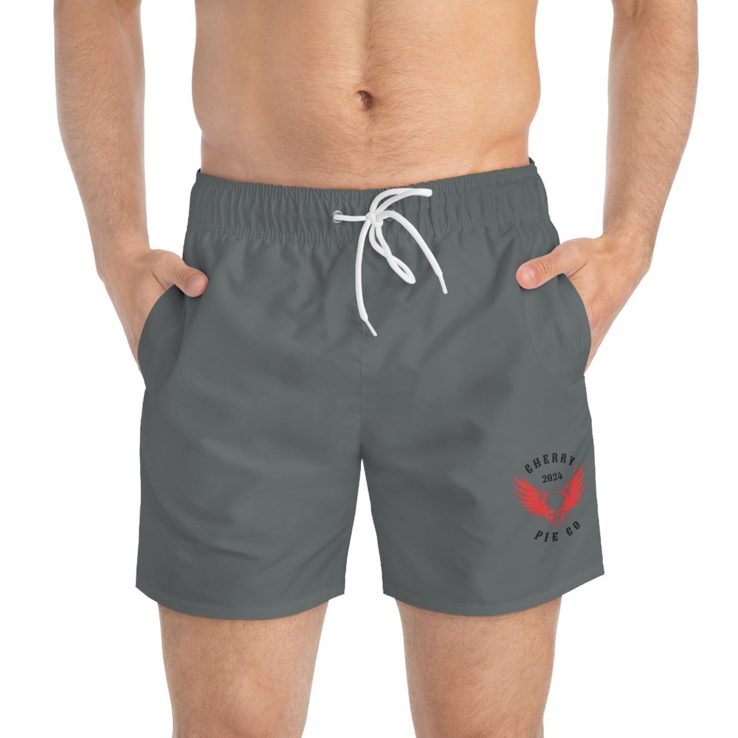 Dark and Godly Men’s Swim Trunks - Stylish Quick-Dry Beach Shorts