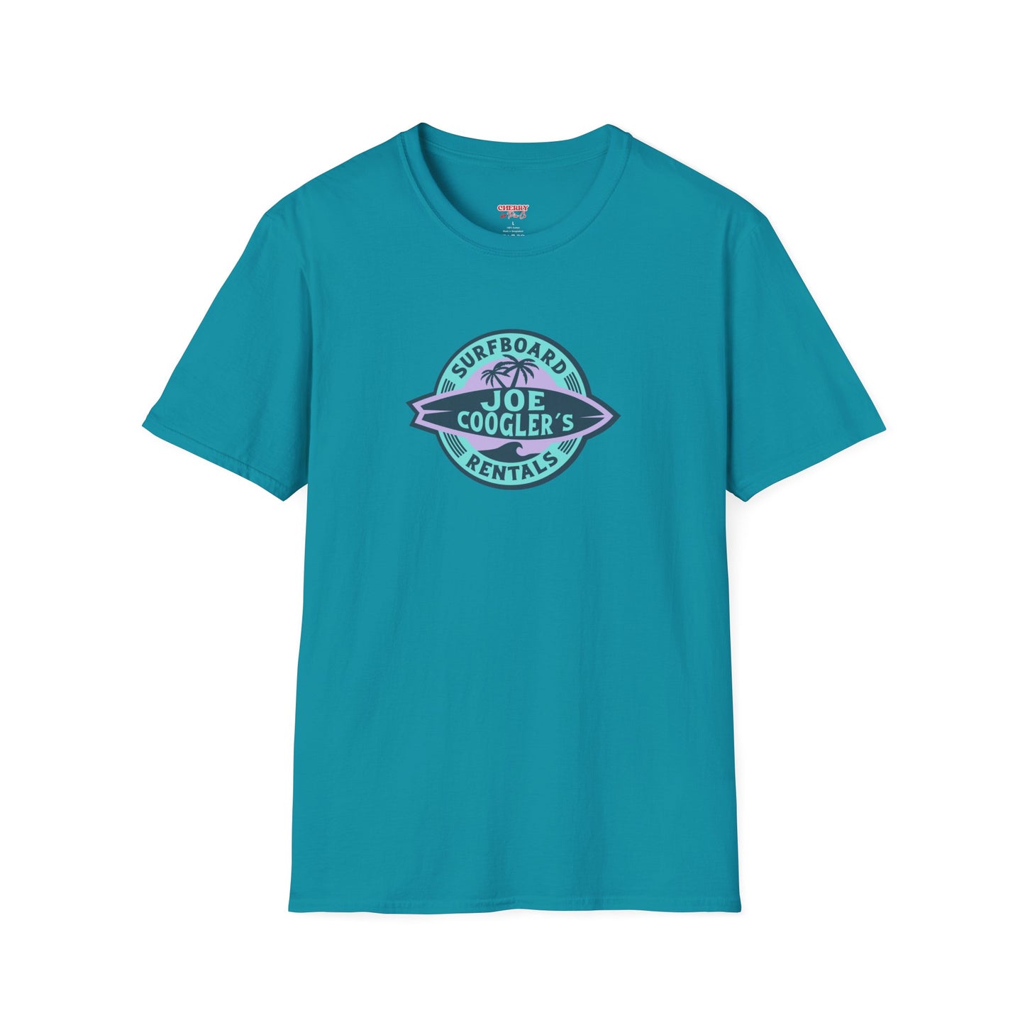 UNISEX Surfboard Rentals Retro Unisex Softstyle T-Shirt