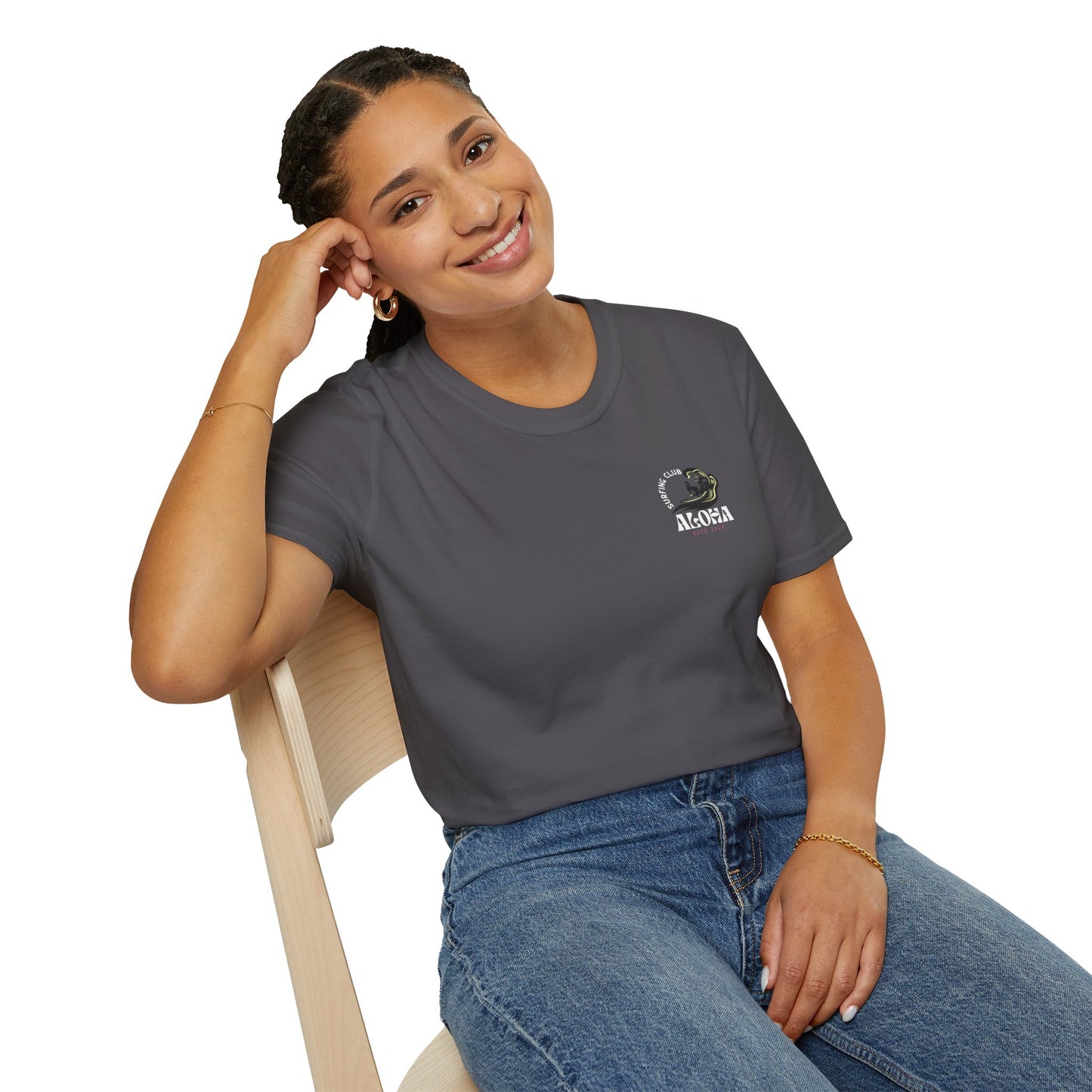 UNISEX Vintage-Inspired Unisex Softstyle T-Shirt - Aloha Design